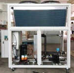 15 Kw 6 Hp 4 Ton Oeri Dŵr iasol Gyda Plât Dur Di-staen Cyfnewid Gwres anweddydd