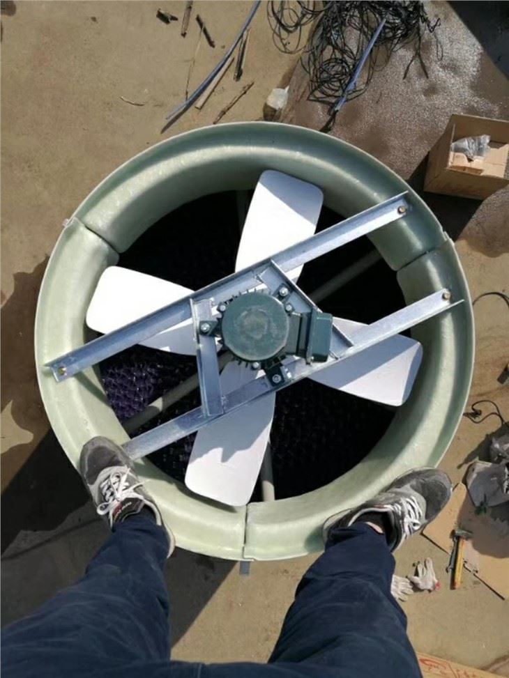 80T Counter Flow Round Cooling Tower